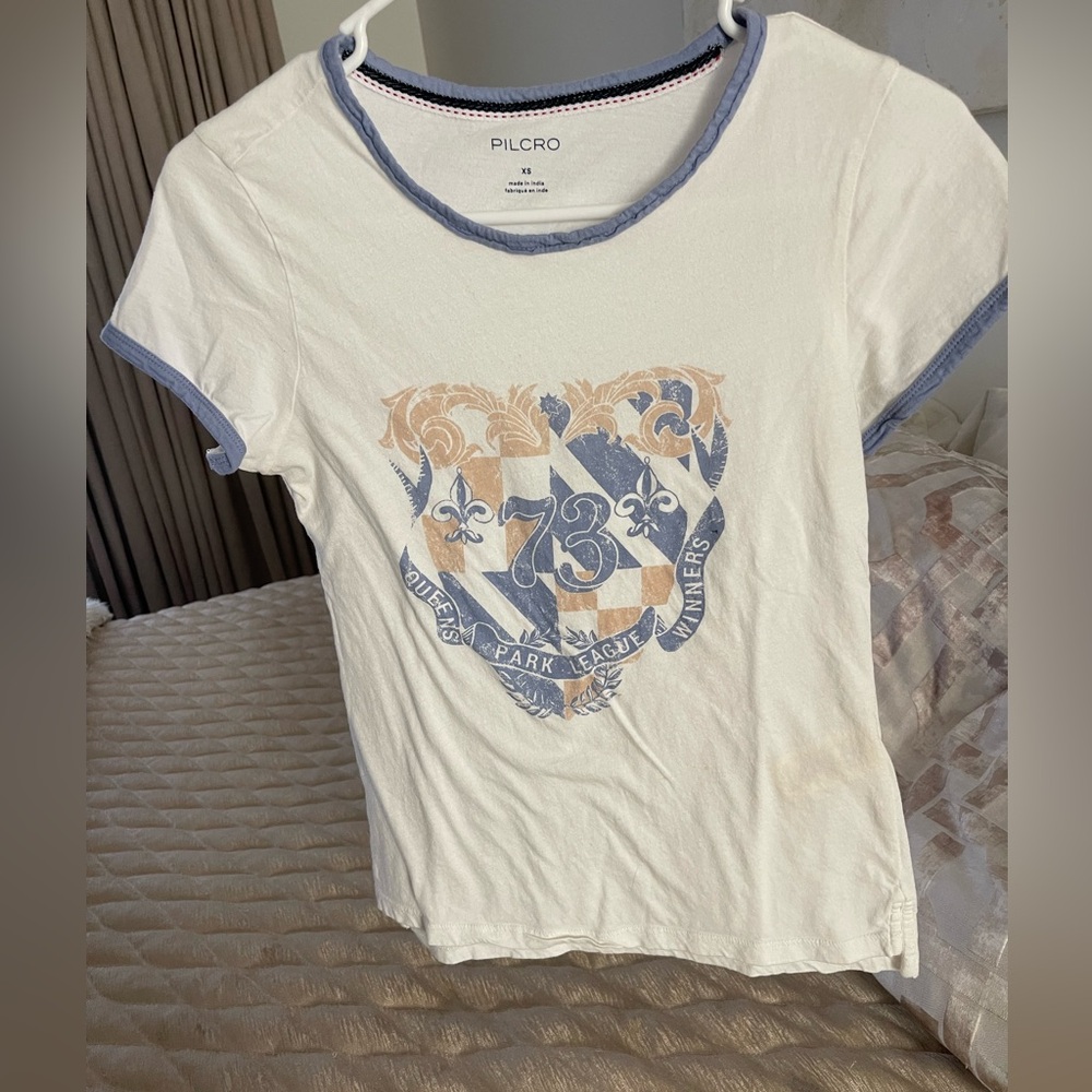 Pilcro Graphic Shirt Sleeve Tee